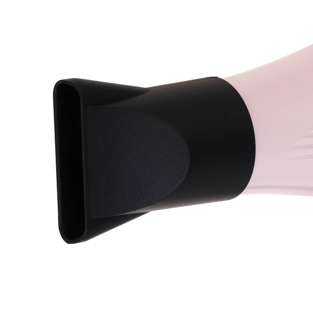 LEBEN Фен для волос, складной, 1000 Вт, 2 скорости, розовый, концентратор, арт.№ 259-227