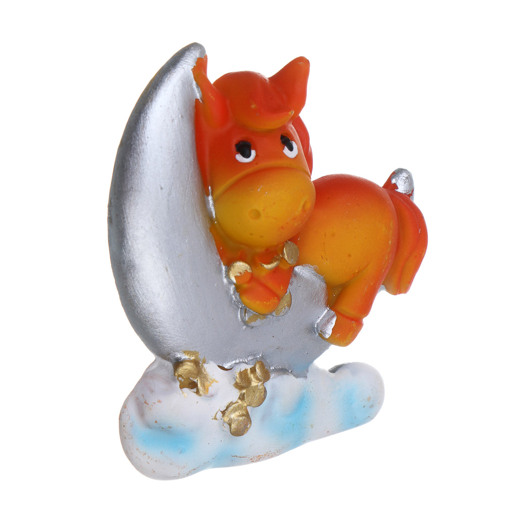 Магнит Лошадка на облачке 6,5x2x6 см СНОУ БУМ, полистоун, 4 вида, арт.№ 705-033