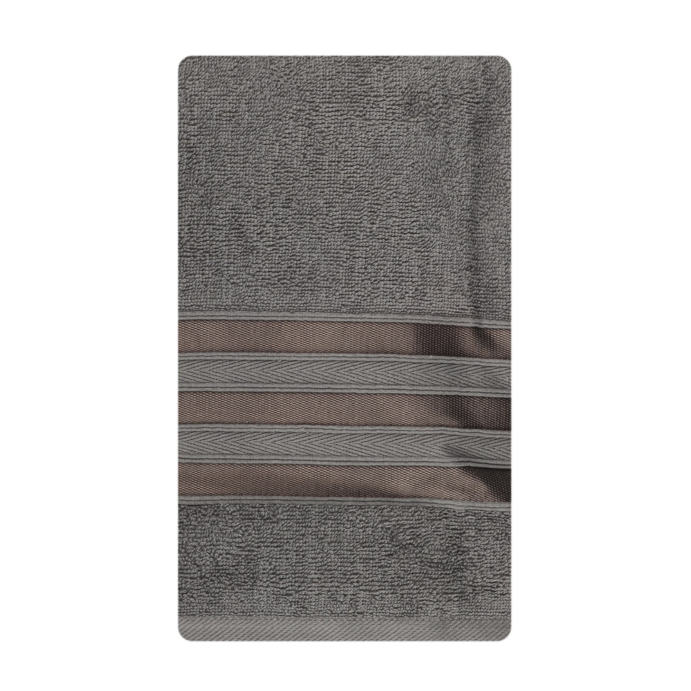 PROVANCE Фрэя Полотенце махровое, 100% хлопок, 70х130см, 360гр/м, серый, арт.№ 484-163