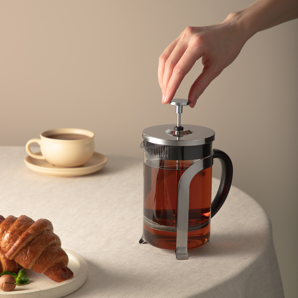 SATOSHI Орлеан Френч-пресс 800мл, жаропрочное стекло, арт.№ 850-248