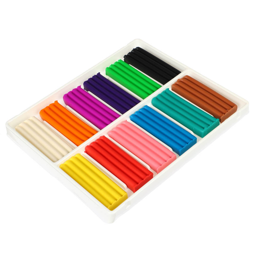 ЛУЧ Пластилин "ZOO", 12 цветов, 180 грамм, в картонной коробке, 29С 1722-08, арт.№ 239-068