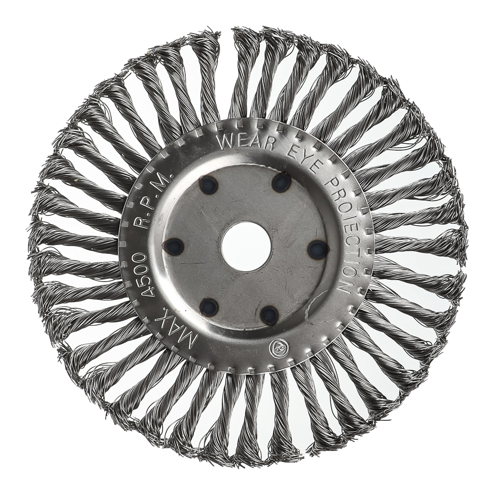 ЕРМАК Щетка металл. для УШМ200мм/22мм, крученая, дисковая, арт.№ 656-053