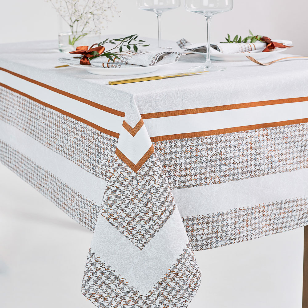 BY COLLECTION Савори Скатерть текстильная, 180х280см, 100% хлопок, арт.№ 435-137