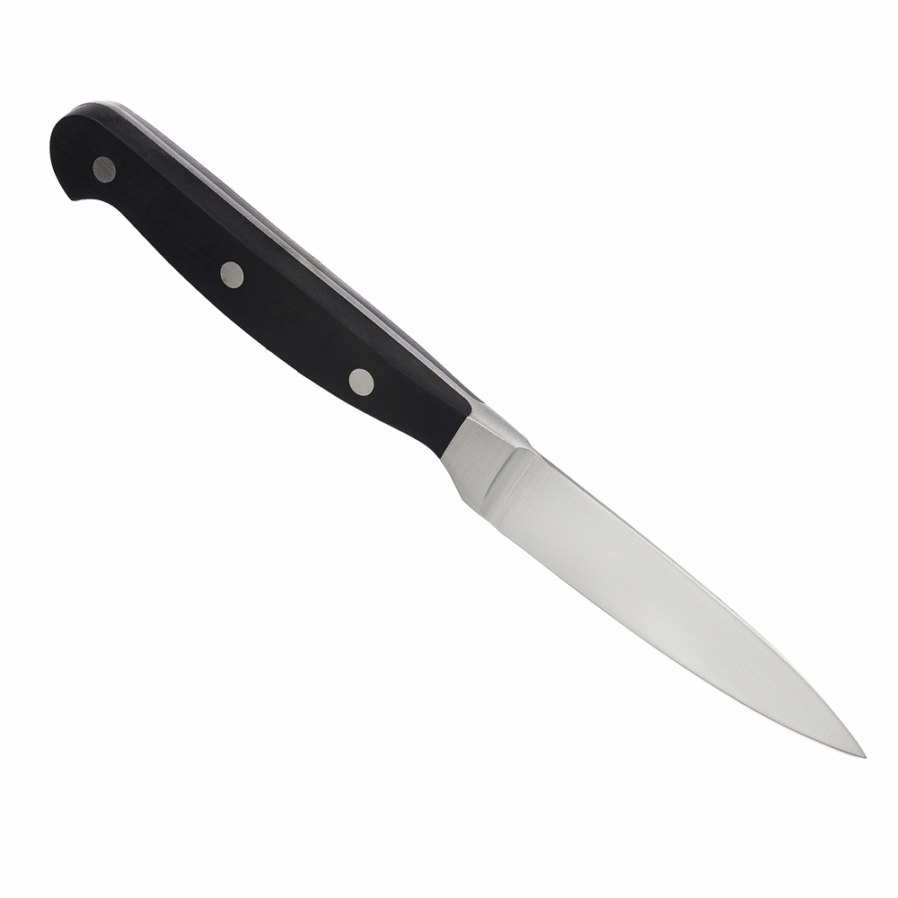 Ivlev Chef Profi Нож кухонный овощной 9см с прямым лезвием, кованый, нерж.сталь 5Cr15, арт.№ 803-001