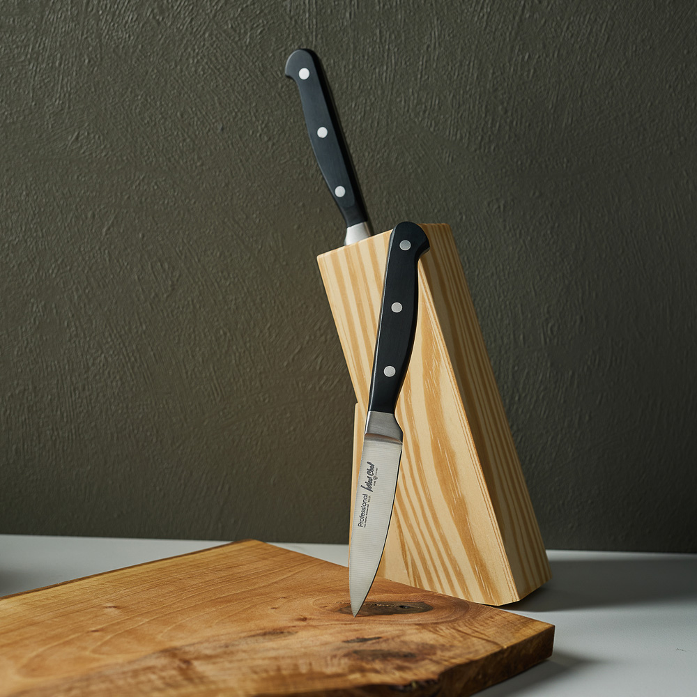 Ivlev Chef Profi Нож кухонный овощной 9см с прямым лезвием, кованый, нерж.сталь 5Cr15, арт.№ 803-001