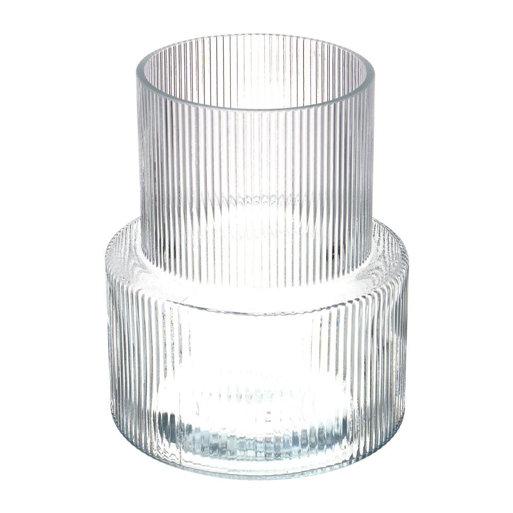 Ваза стеклянная, 15х11х18 см, арт.№ 502-217