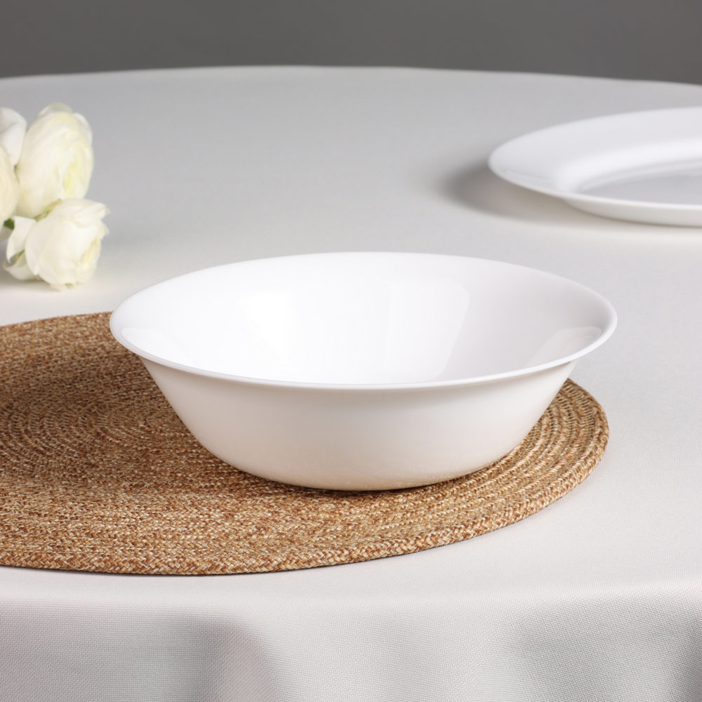 MILLIMI Белана Салатник, опаловое стекло, 19см, арт.№ 818-062