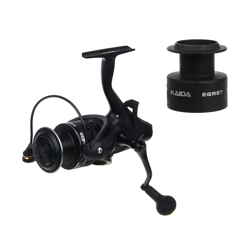 KAIDA Катушка с байтранером EGRET 4000, 4+1п.п., 4.7:1, 0,35мм-150м, арт.№ 142-091