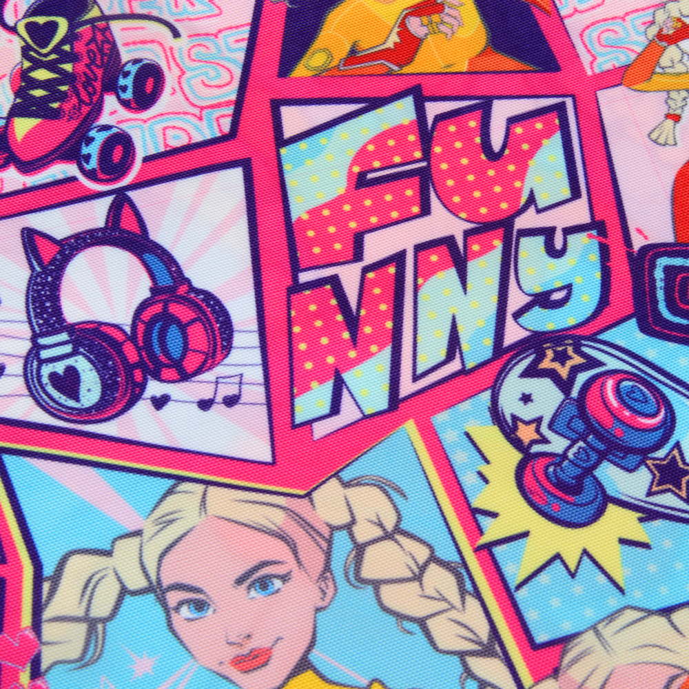 BY Русские Супергерои Мешок для обуви, 39х47см, сверхплотный п/э, 2-сторонняя печать "Заря фэшн", арт.№ 233-014