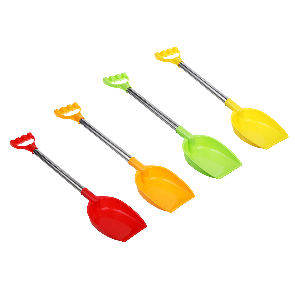 ИГРОЛЕНД Лопатка, 58,5х12см, PP, металл, 4 цвета, арт.№ 187-096