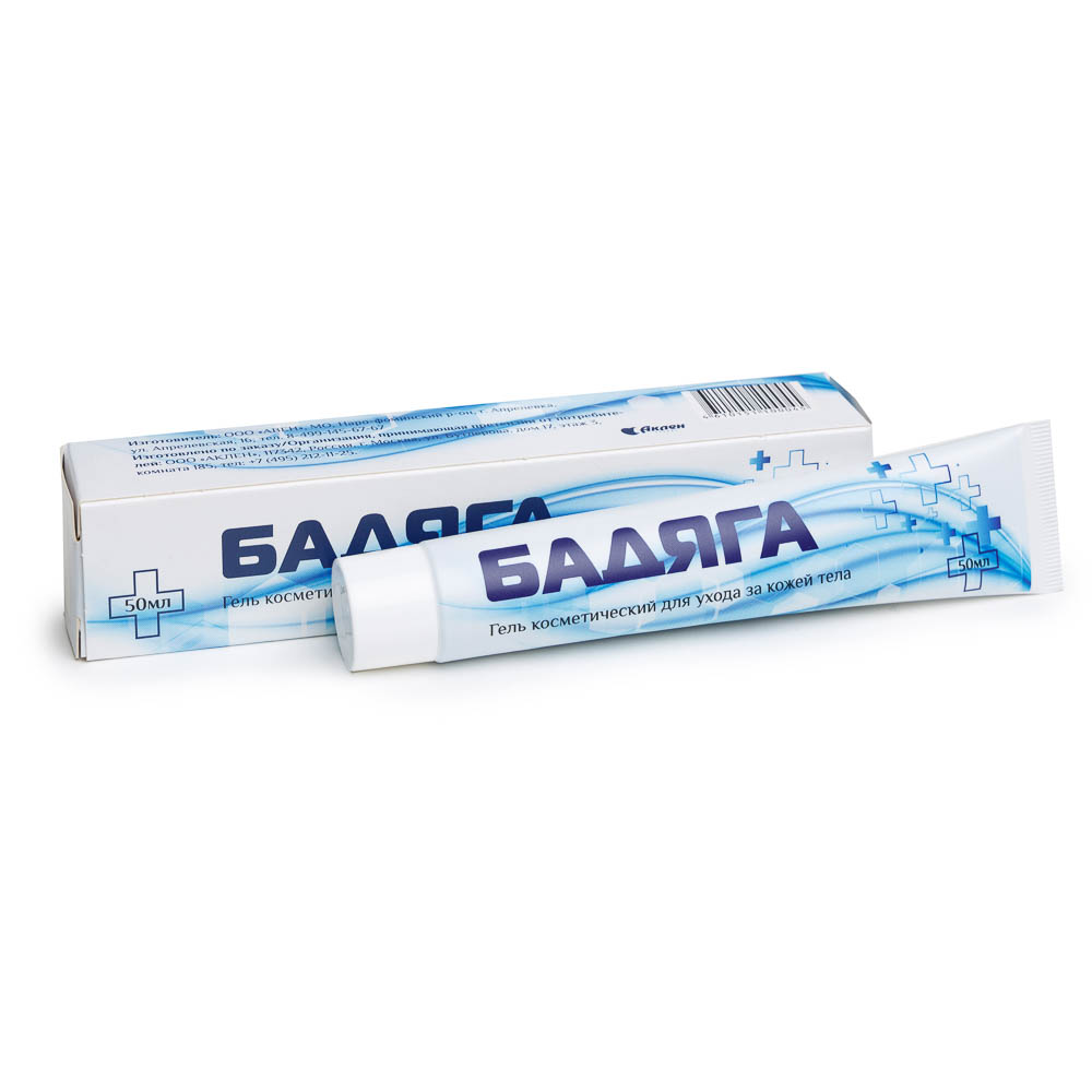 Гель косметический Бадяга, 50мл, арт.№ 832-096