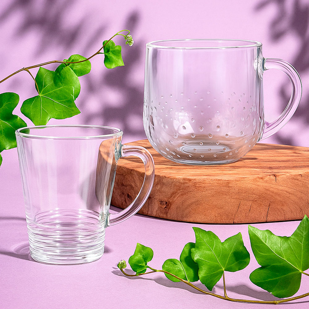 ОСЗ Кружка стеклянная, 300мл, Аура Уника, арт.№ 806-351