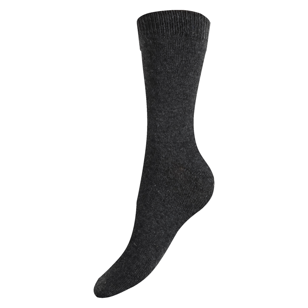 Носки женские "полушерсть" гладкие, тм RS, 65% полушерсть, 15% акрил, 10% спандекс, 10% эл, р. 36-39, арт.№ 019-511