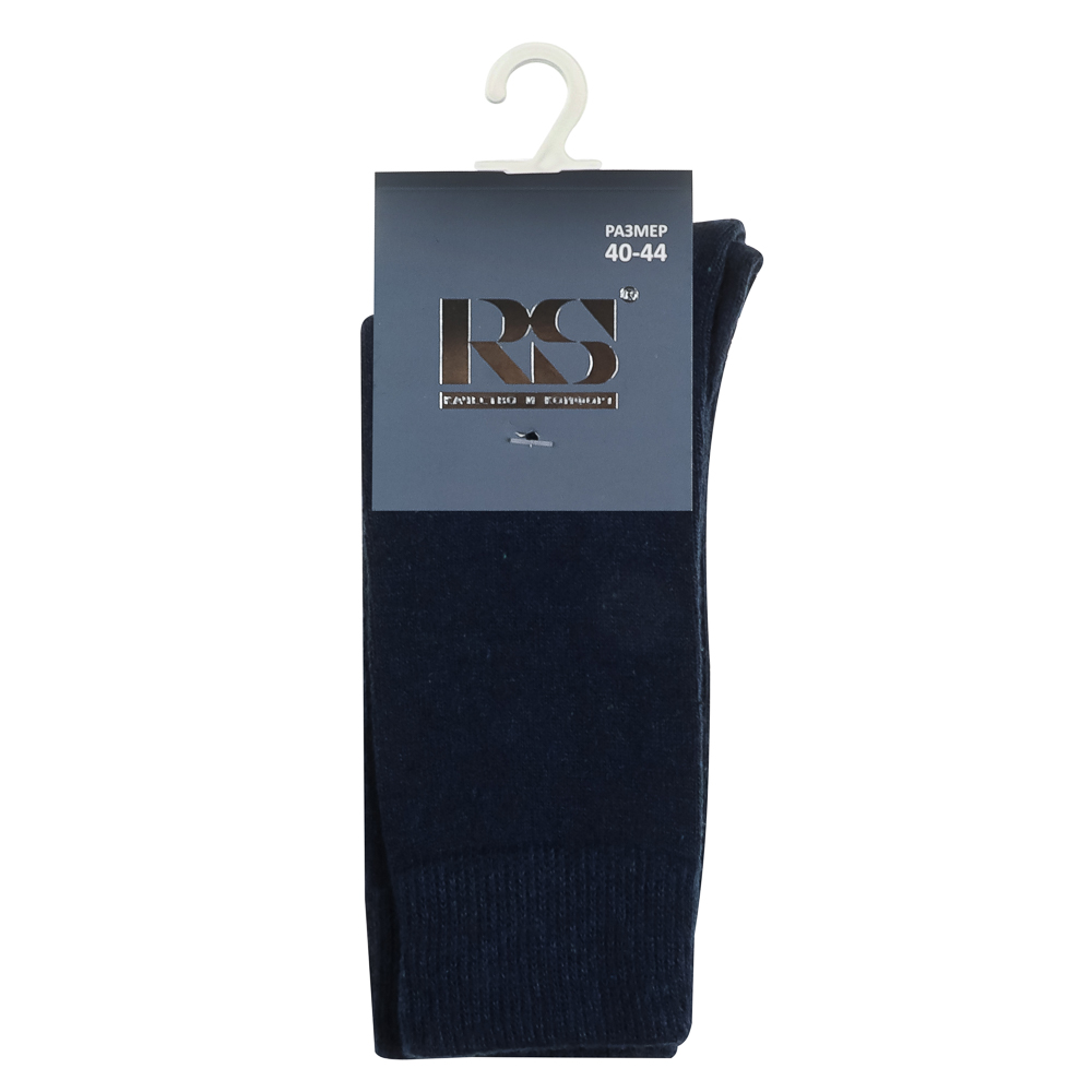 Носки мужские "полушерсть", тм RS, 65% полушерсть, 15% акрил, 10% спандекс, 10% эластан, р.40-44, арт.№ 019-512