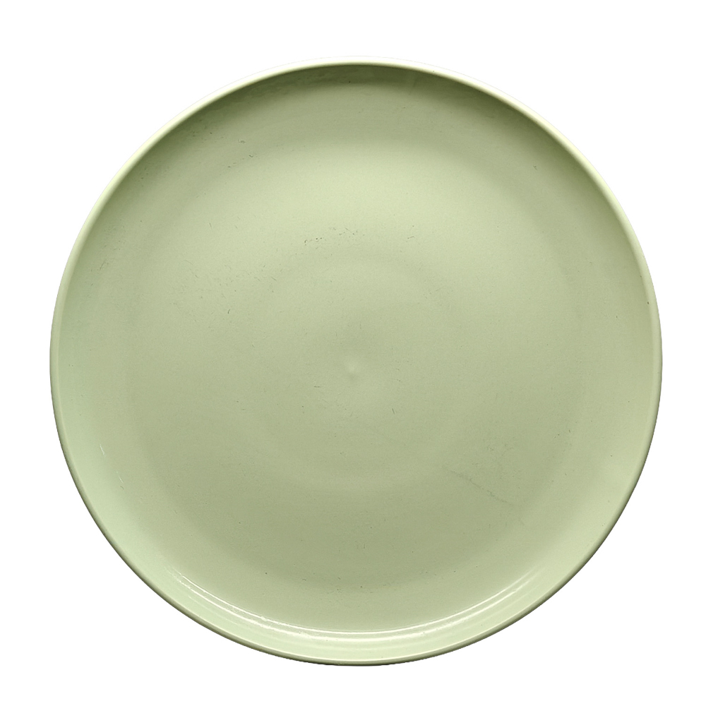 Тарелка закусочная Флёр тм MILLIMI 22,8см, керамика, оливковый, арт.№ 816-081