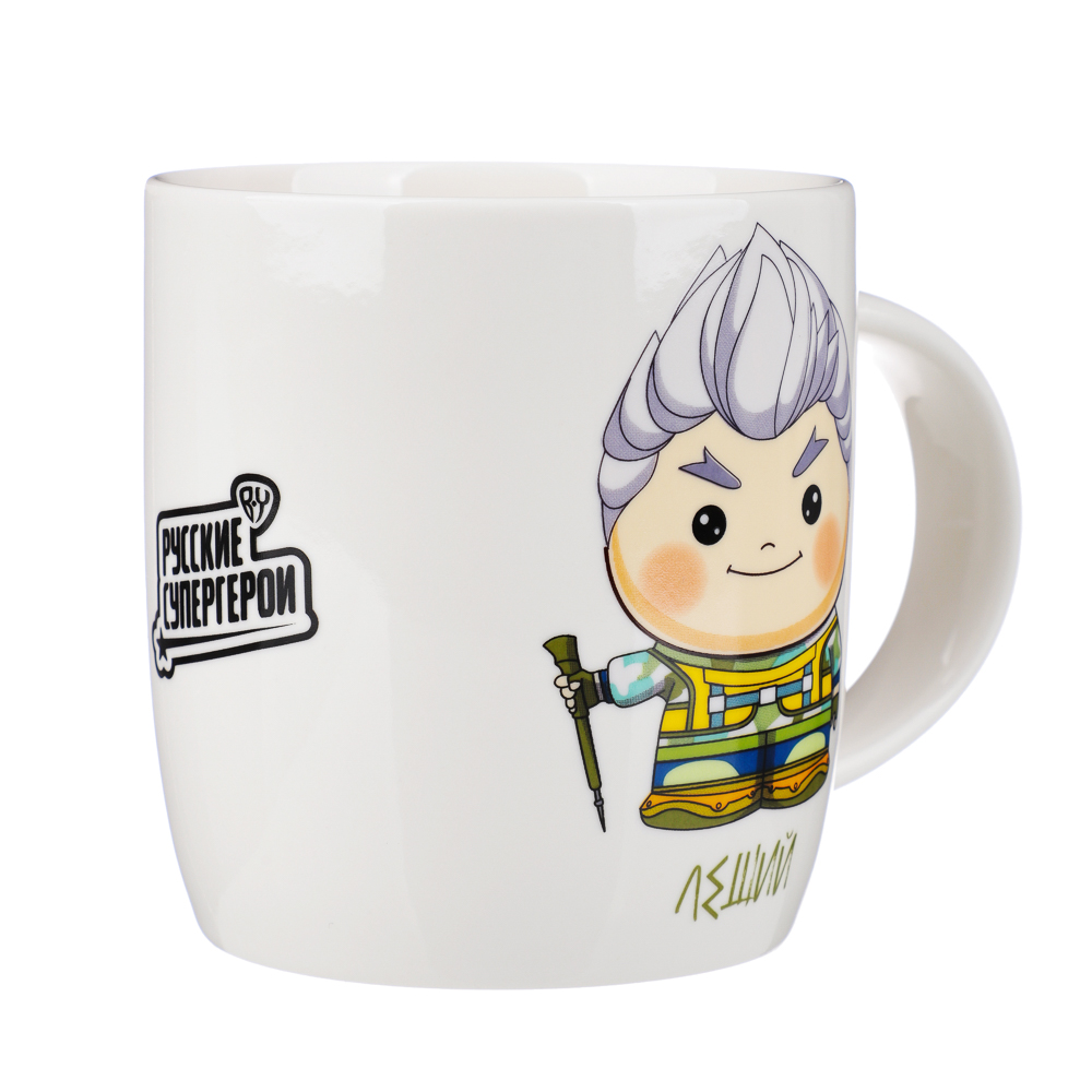 BY Русские Супергерои Леший Кружка 360мл, фарфор, подарочная упаковка, арт.№ 806-574