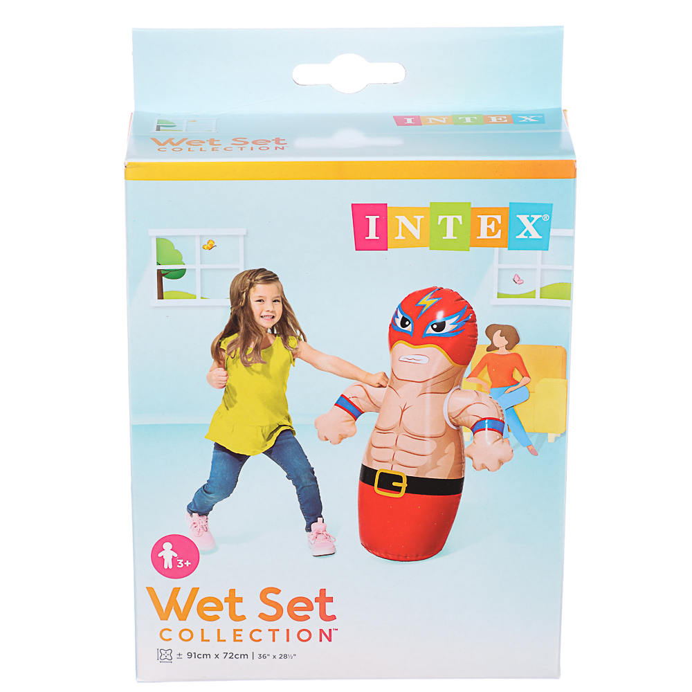 INTEX Фигура для битья, возраст 3+, 2 Styles, 91х72см, 44672NP, арт.№ 052-002