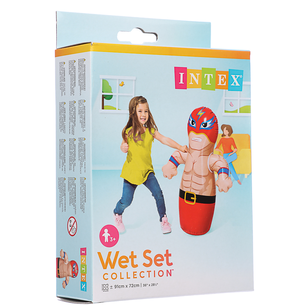 INTEX Фигура для битья, возраст 3+, 2 Styles, 91х72см, 44672NP, арт.№ 052-002