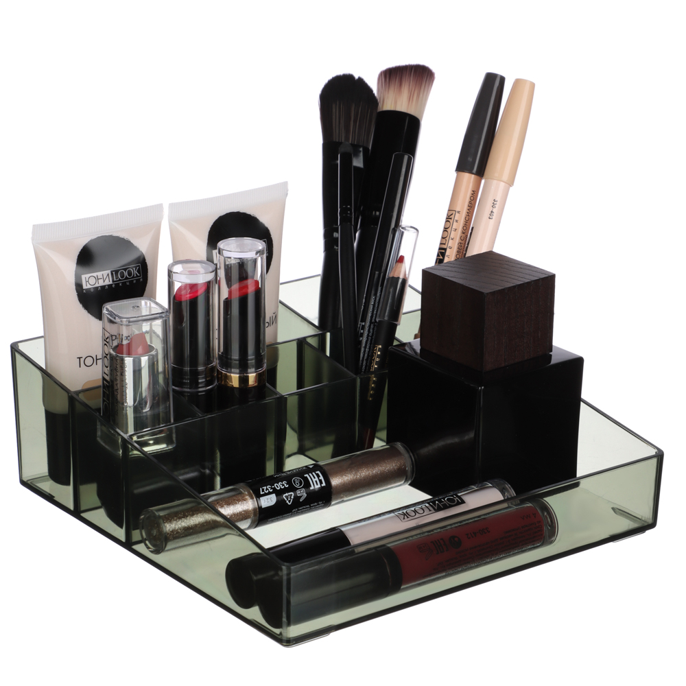 VETTA Органайзер для ванной комнаты, пластик, 17x17x5,5 см, арт.№ 478-216