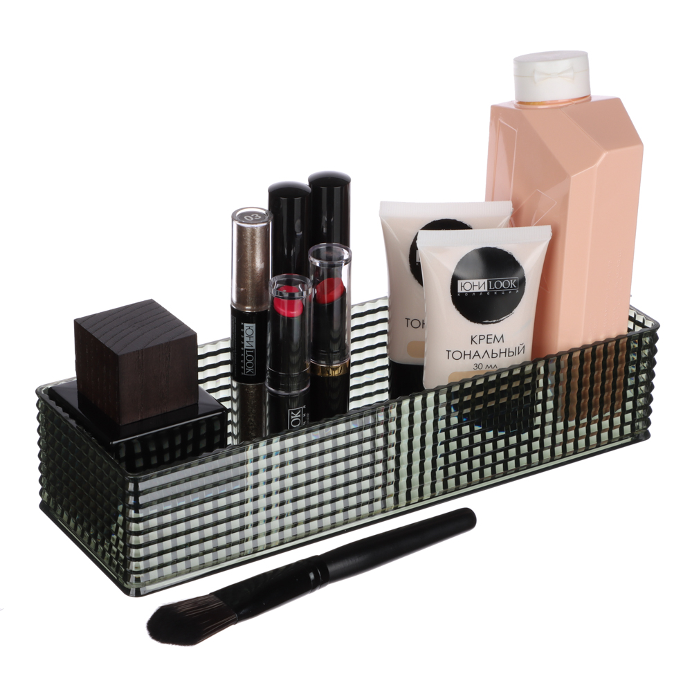 VETTA Органайзер для ванной комнаты, пластик, 25x8x5,5 см, арт.№ 478-218