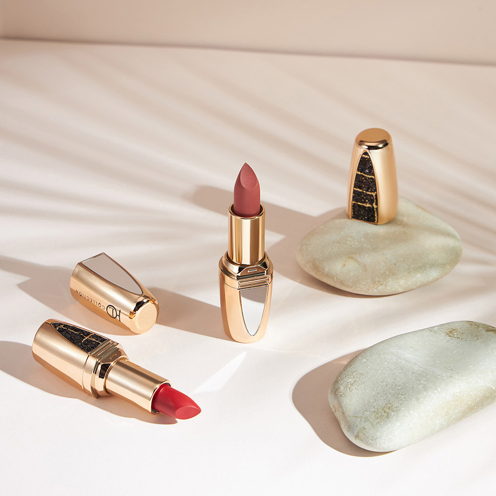 ЮНИLOOK Розовое Золото Помада для губ 3,8г, 2 тона, ПР-21, арт.№ 330-439