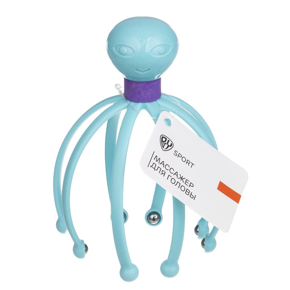 Массажер для головы тм BY SPORT, 15х10см, пластик, арт.№ 192-120