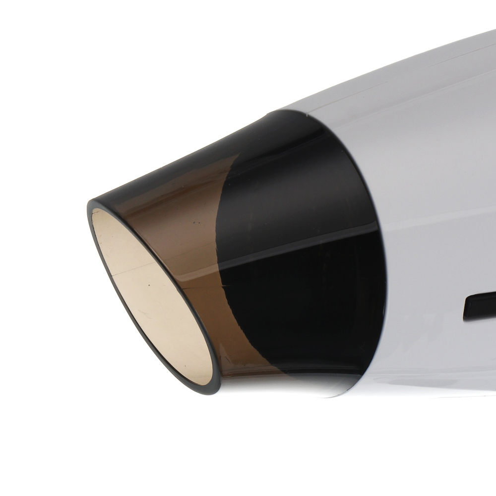 LEBEN Фен для волос, складной, 1200 Вт, 2 скорости, бело-черный, концентратор, арт.№ 259-228