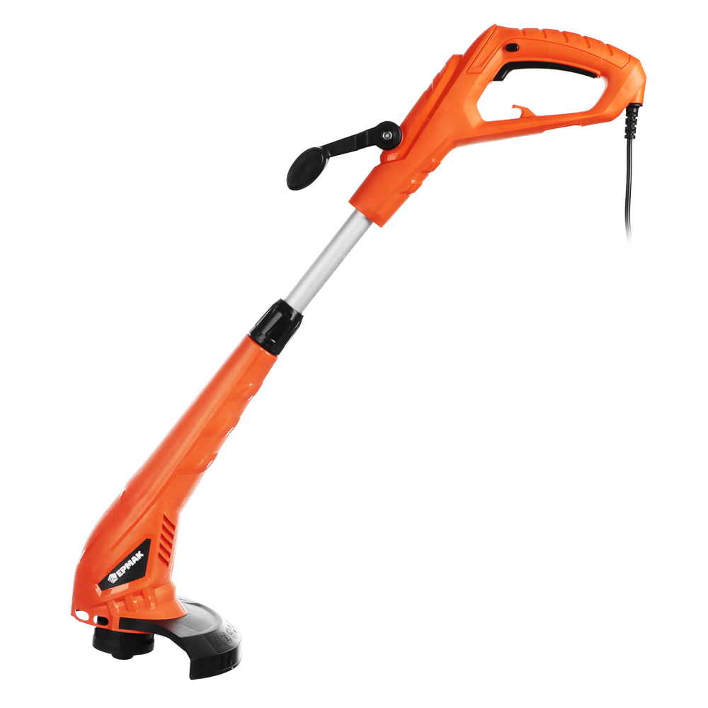 ЕРМАК Электротриммер, коса 350 Ватт, съёмн катушка с леской 1,2мм, ширина обработки 220 см, разборны, арт.№ 621-117