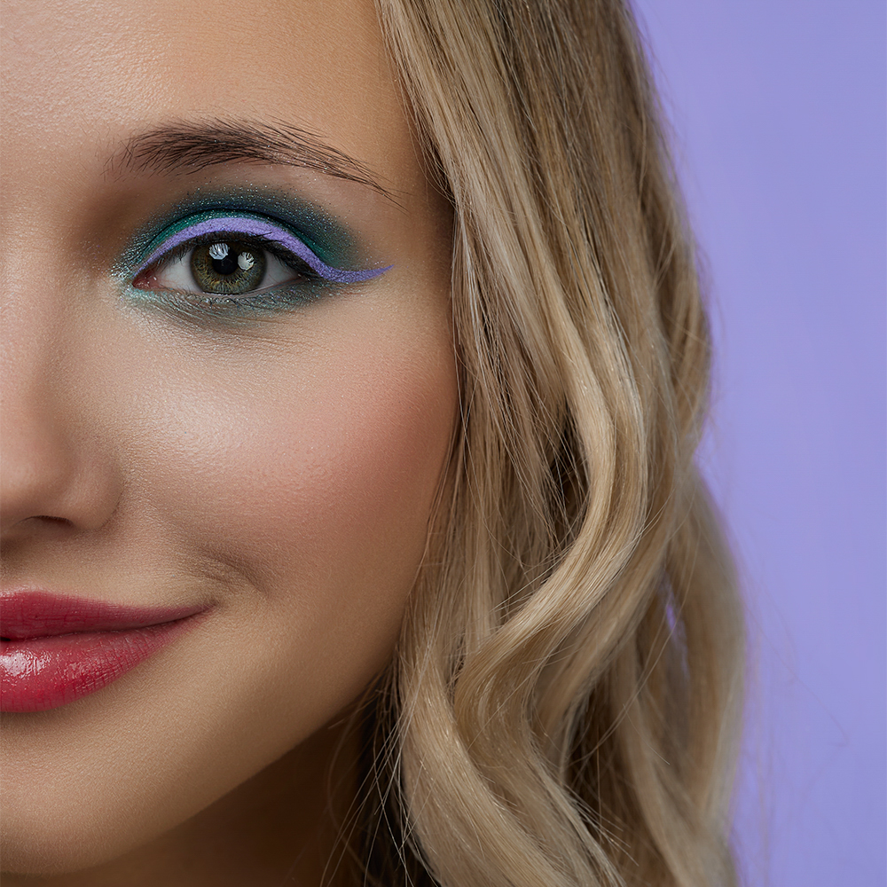 ЮНИLOOK Шайн Подводка гелевая с кистью, 3,8г, тон 01, лавандовый, арт.№ 330-023