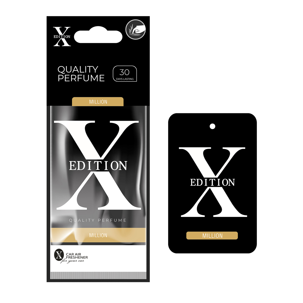 Ароматизатор подвесной тм NEW GALAXY X-Edition, 5 гр., Million, арт.№ 794-722