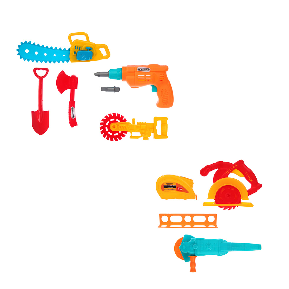 Набор инструментов, тм ИГРОЛЕНД, "Мастерская", PP, арт.№ 276-181