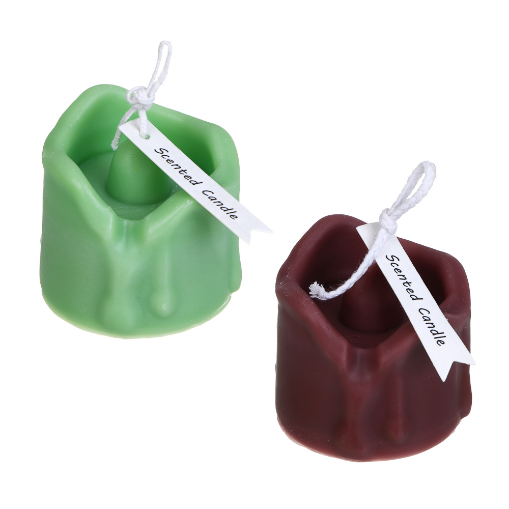 Свеча, парафин, 20 гр, 5,3х4,8 см, арт.№ 563-025