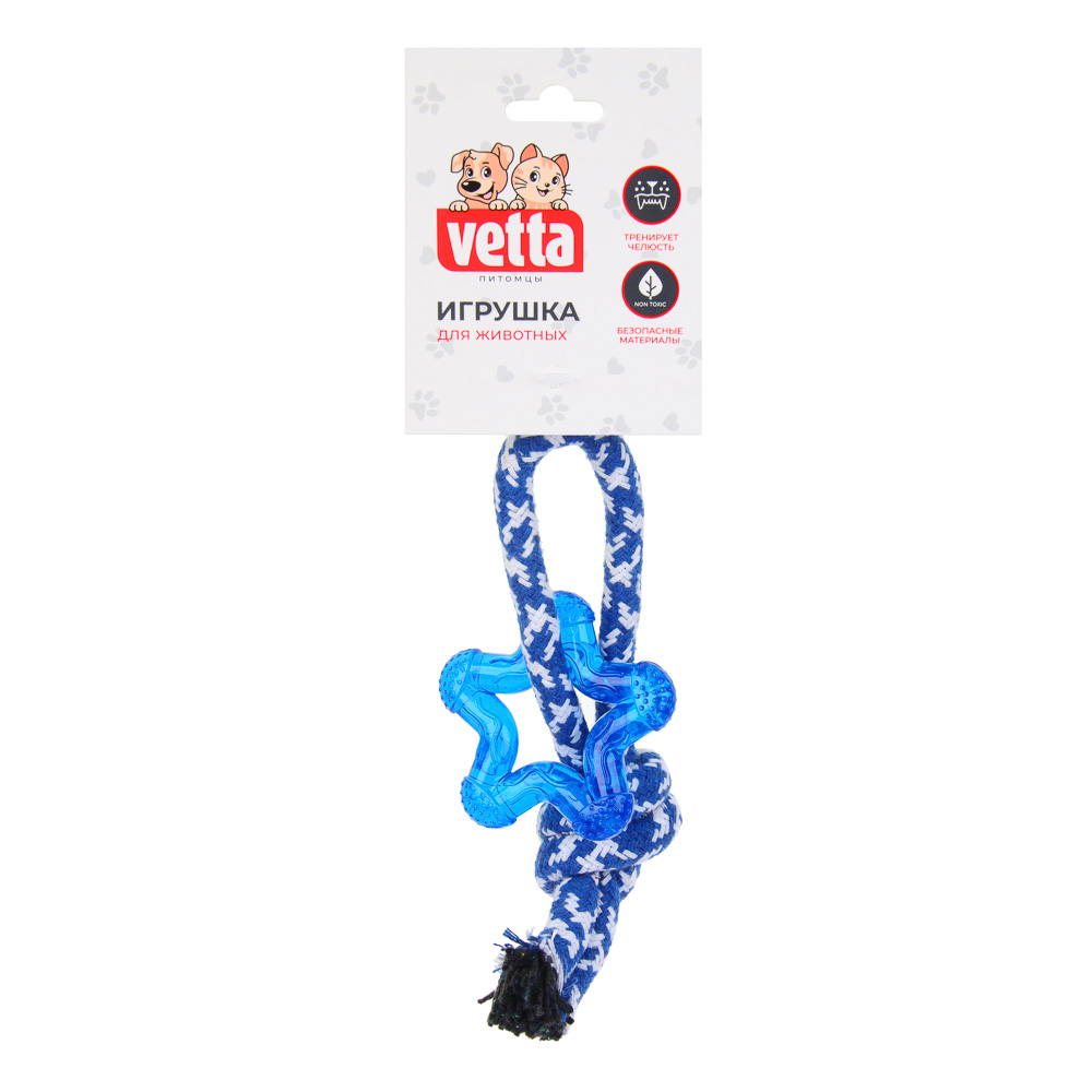 VETTA Игрушка для домашних животных, грейфер, хлопок, 19х1 см, арт.№ 273-219