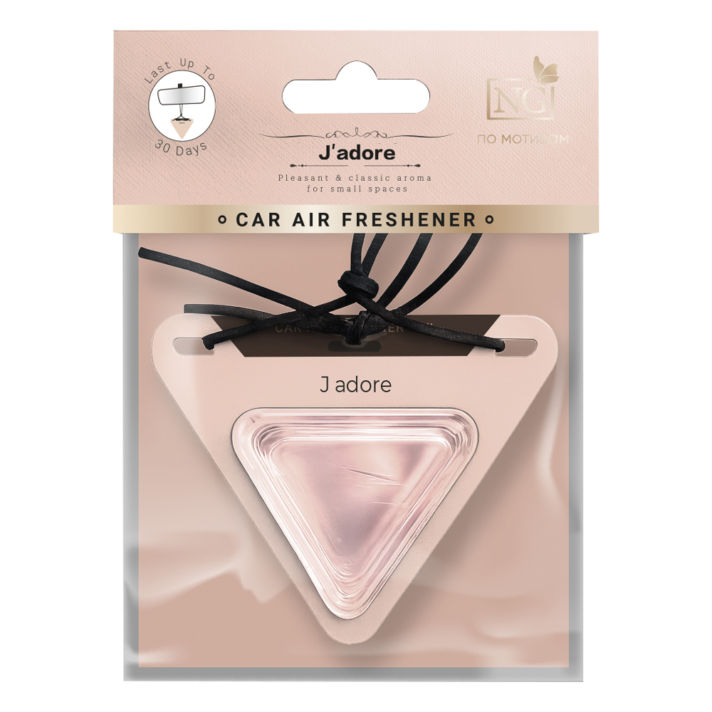 Ароматизатор подвесной тм NEW GALAXY, CRYSTAL 5 мл, Jadore, арт.№ 794-714