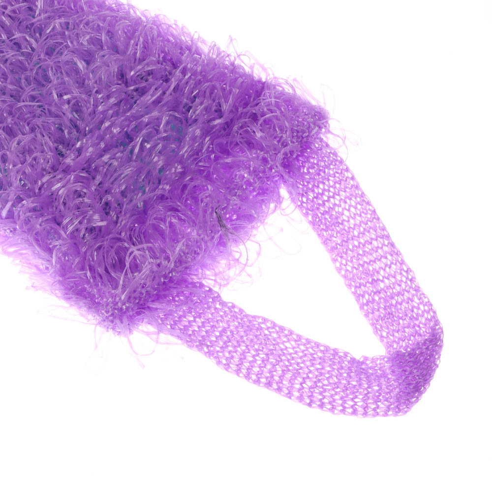 Мочалка банная с ручками массажная Люкс, ПП нить, 30x13x5см, арт.№ 361-066