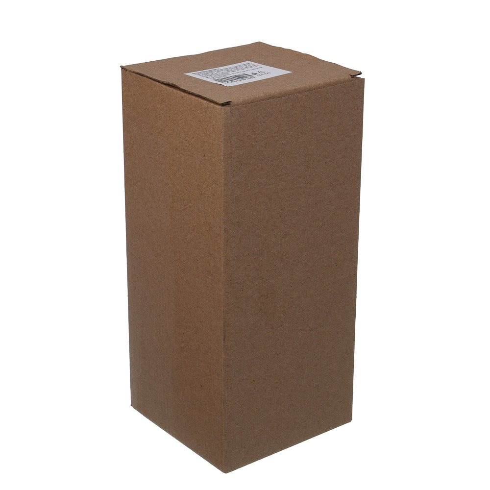 Ваза стеклянная, 10x10x20 см, 2 дизайна, арт.№ 502-220