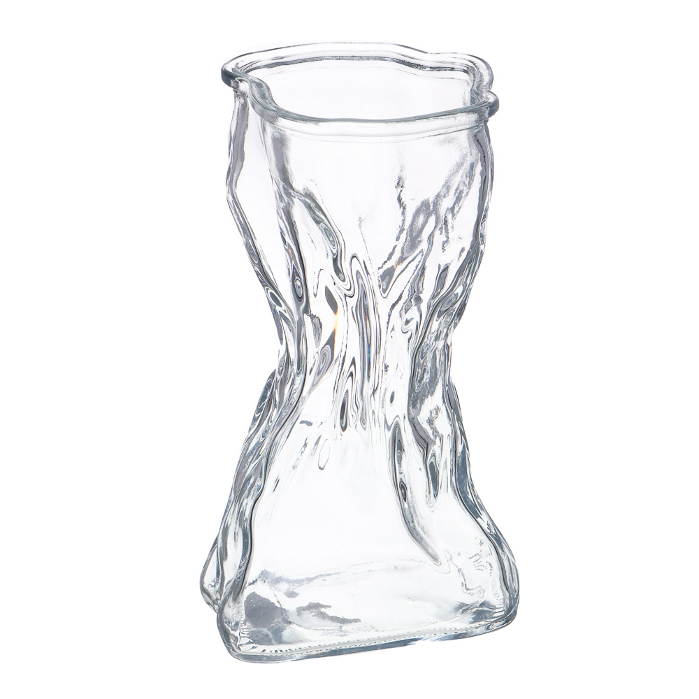 Ваза стеклянная, 9х7x16,5 см, арт.№ 502-221