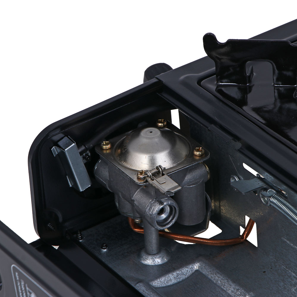 Плитка газ. к бал. с цанг. захватом тм РОКОТ,портатив.,в кейсе,32,2х27,1х7,5см,металл,пластик, арт.№ 116-062