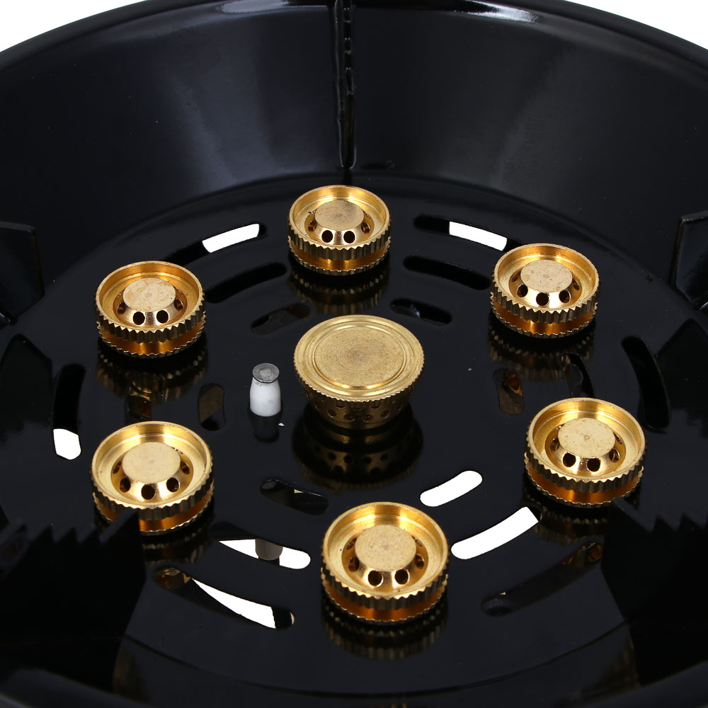 ЕРМАК Плитка газовая портативная, туристическая, 23,5х23,5х11см, металл, арт.№ 116-063