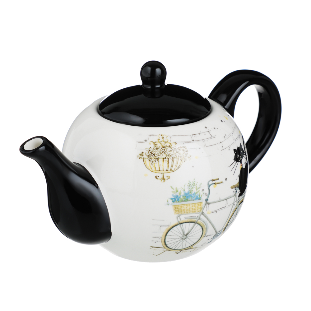 MILLIMI Котейка Чайник заварочный, 580мл, керамика, арт.№ 824-133