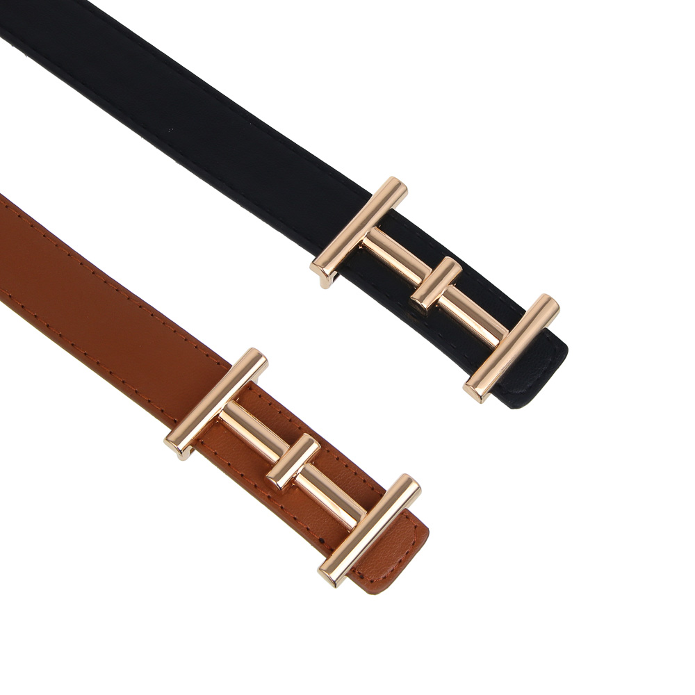 ЮL Ремень женский, ПУ, металл, ширина 2,3см, длина 95/105см, 2 цвета, РЖ25-01, арт.№ 311-434