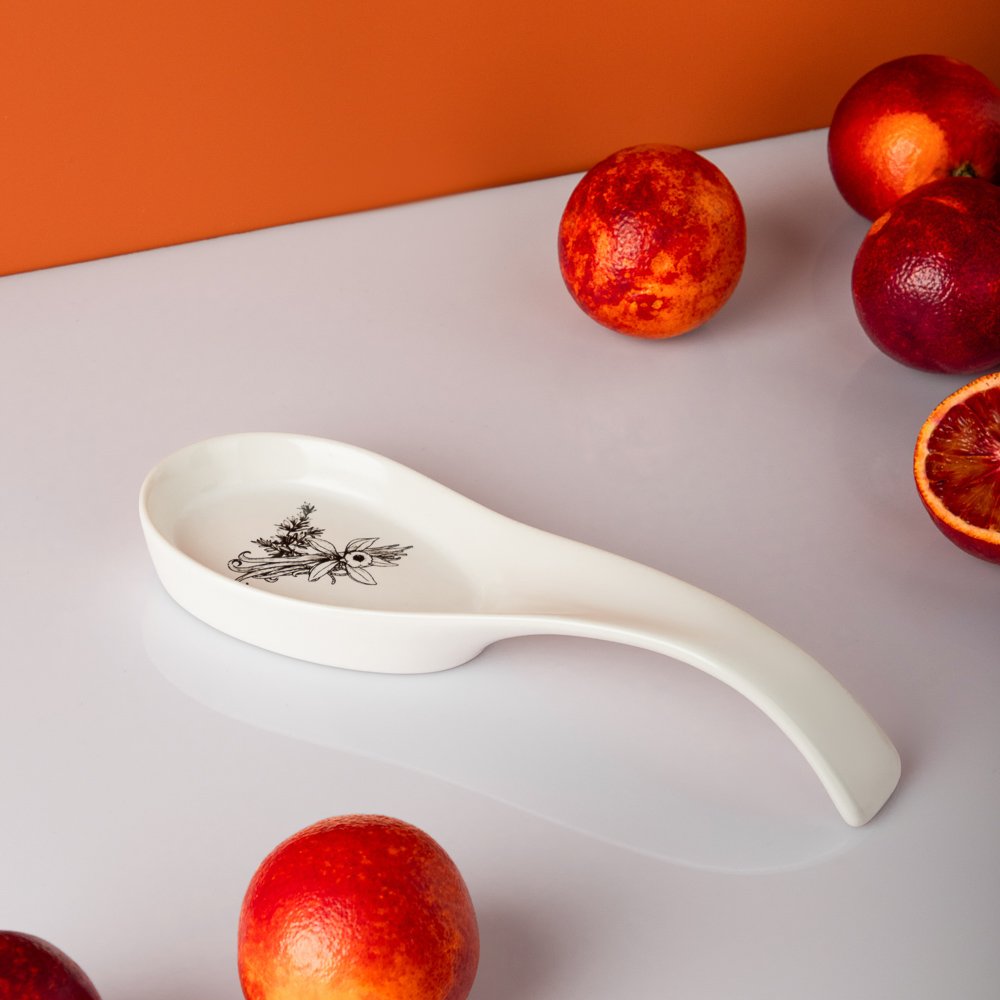 MILLIMI Китчен Подставка для ложки, 23х7х3,5см, керамика, арт.№ 824-190