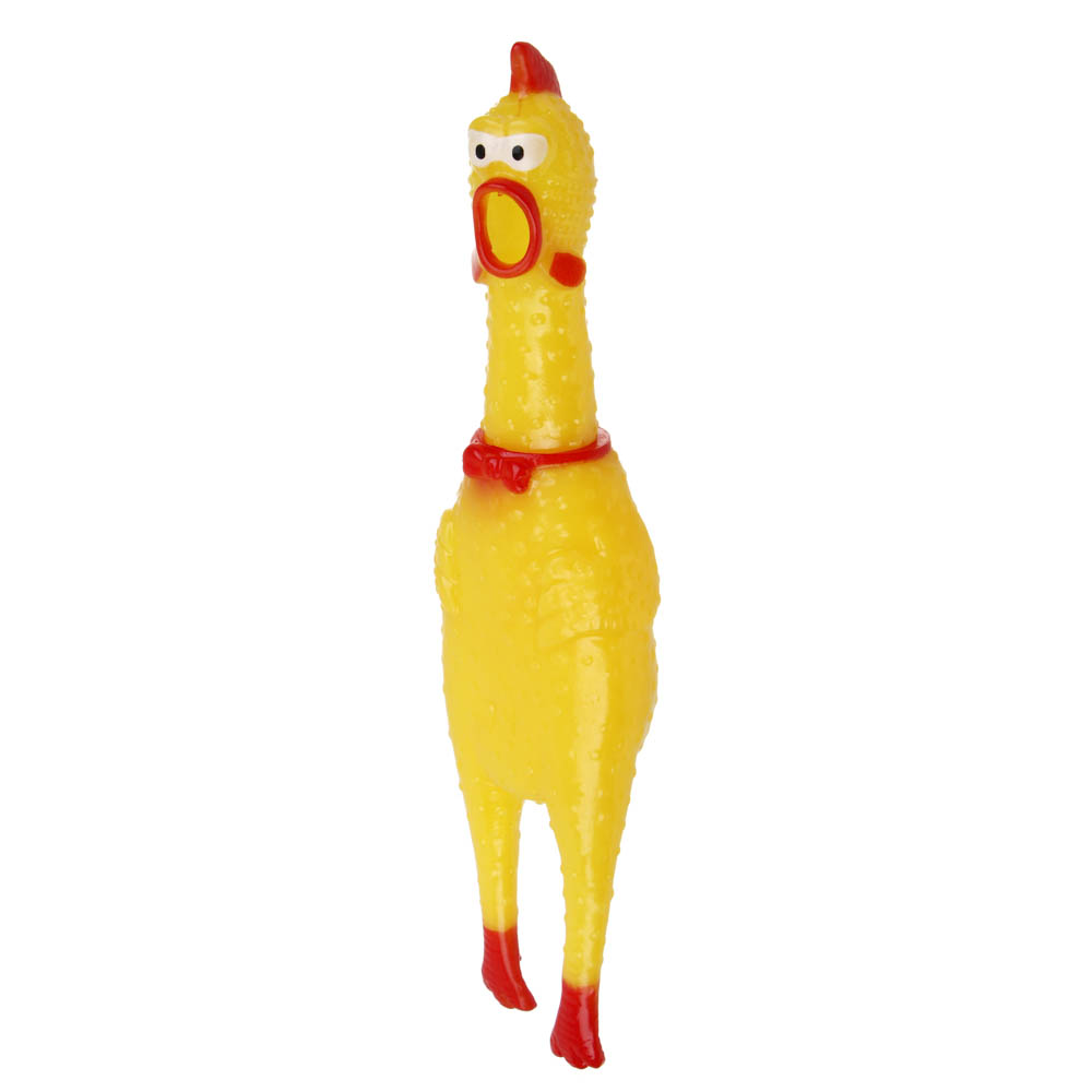 VETTA Игрушка для домашних животных, ПВХ, 25х5 см, курица, арт.№ 273-412