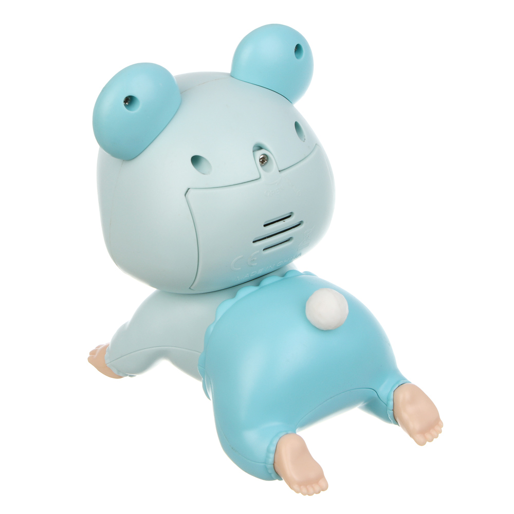 ИГРОЛЕНД Игрушка интерактивная ползунок "Малыш", звук, ABS, 2хААА, 13х9х12,5 см, арт.№ 267-864