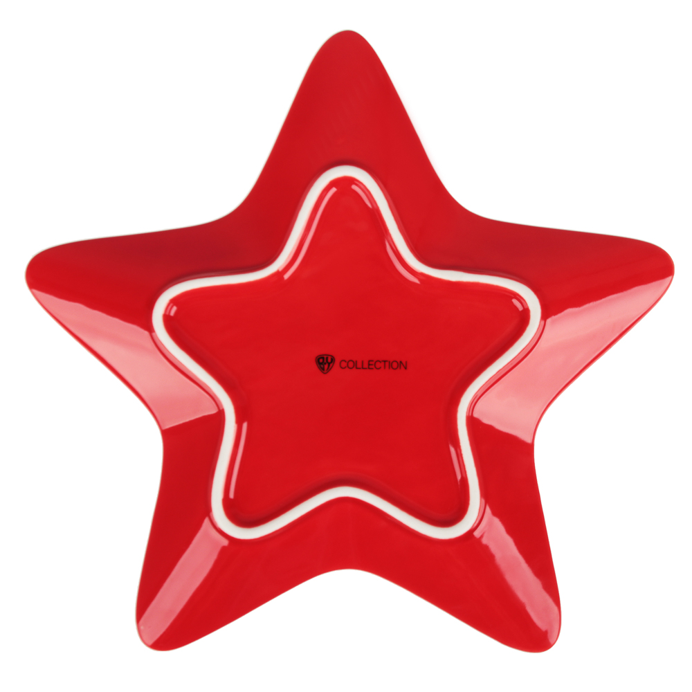 BY COLLECTION Асти Блюдо, 18х17х1,5см, фарфор, арт.№ 820-769