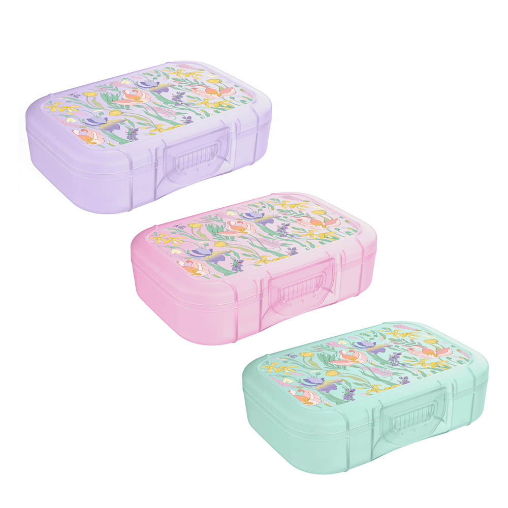 Ботаника Ланч-бокс 0,85л (18х12,5х5,5см), пластик, арт.№ 861-564