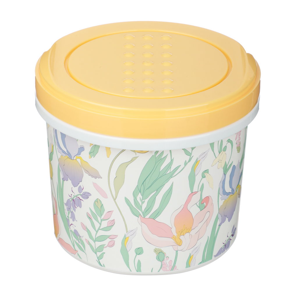 Ботаника Банка с завинчивающейся крышкой 0,7л, пластик, 3 цвета, арт.№ 861-565