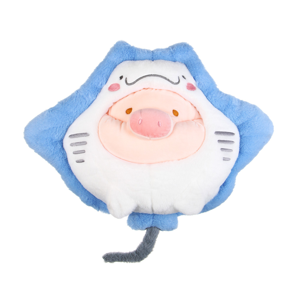 Игрушка мягкая "Пороскатик", полиэстер, ИГРОЛЕНД, 3+, 1811-06, арт.№ 264-545