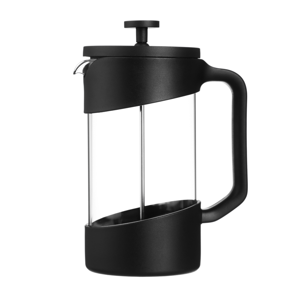 SATOSHI Лансон черный Френч-пресс 1,0л, жаропрочное стекло, арт.№ 850-254
