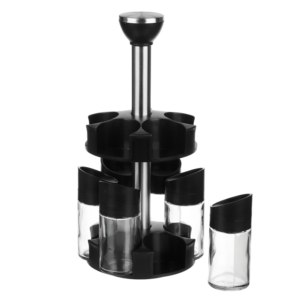 Набор банок для специй,  12 предметов, двухуровневый, арт.№ 828-358